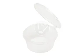 Sauce bowl with combined lid, transparent, 80 ml