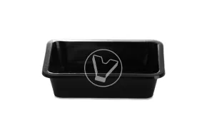 Sauce bowl 50 ml, rectangular, black