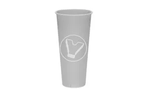 Bubble Cup, transparent, 650 ml
