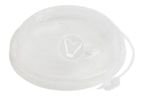 Lid with plug, transparent, d 80 mm