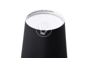 Paper cup 350 ml, black, d 90 mm