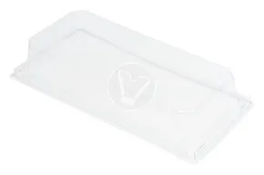 Paper container for sandwich, with lid, 175*70*60 mm, Verde Vita