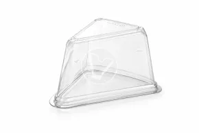 Triangular container for a piece of cake, KTD Sh, black (+ lid 22064)