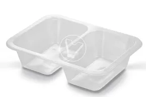 Sealing container, transparent, 180*137*45 mm, 626 ml