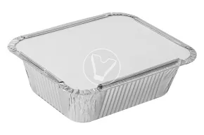 Aluminum container C142, 500 ml, 144*119*49 mm, Lamina