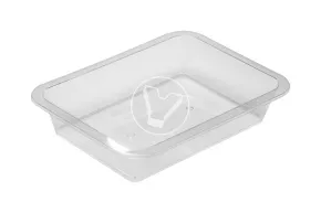 Sealing container, transparent, 187*137*36 mm, 570 ml