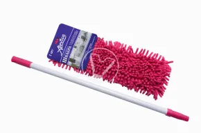 Швабра для мытья полов Chenille, с насадкой, длина 120 см