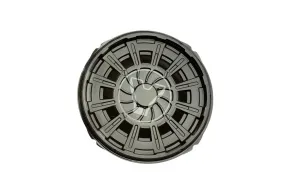 Cake container, brown, T-195, diameter 232 mm