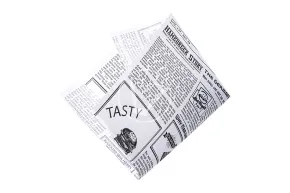 Wrapping paper, white, 300*300 mm