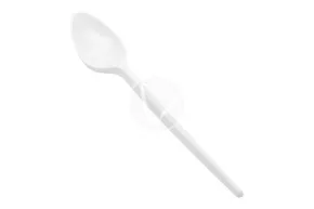 Tea spoon, white, length 125 mm