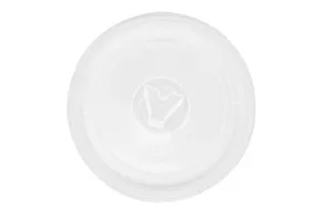Plastic lid for paper soup bowl EcoSoup 250/360 ml, transparent, d 90 mm, Verde Vita
