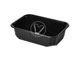 Container 750 ml, 186*132 mm, black