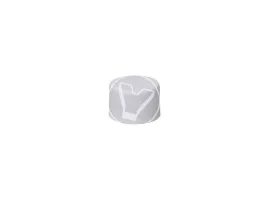 Wide neck bottle cap, white, d 38 mm