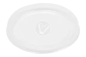 Plastic lid for paper soup bowl EcoSoup 250/360 ml, transparent, d 90 mm, Verde Vita