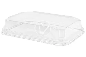 PET lid for Pratico container, 165*115*24mm