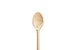 Tea spoon "Biopolymer", craft, length 125 mm