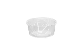 Round container 200 ml, d 101, height 41.2 mm, transparent