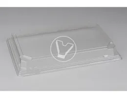 Cover for СпК-25 sushi container, transparent (PET, "СтиролПласт")