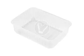 Container 750 ml, 179*132*51.8 mm, transparent, Cyclyc