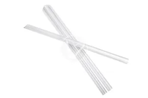 Bubble tea straws, transparent, ind. packaging, diameter 11 mm, length 230 mm
