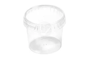 Jar with lid, transparent, d 95 mm, 365 ml