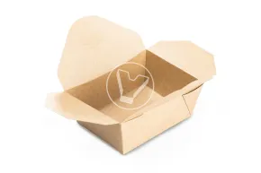 Universal box, 600 ml, for noodles, second dishes and trimmings, "ECO FOLD BOX"